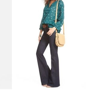 Madewell Flea Market Flare in Kenner Wash Size 25